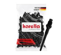 Karella Punte per Freccette Professionali Keypoint-Special, Filettatura 2BA, 1000 Pezzi, Estremamente stabili, Estremamente Resistenti, Nero, Rosso, Blu, Bianco