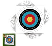 KARELLS Carta per tiro con L'Arco, Tiro con L'Arco Bersaglio, Bersaglio per Tiro in Carta, Fogli Bersagli per Tiro con L'Arco, Tiro con L'Arco Quadrato Carta da Tiro, 40 cm x 40 cm, 20 Pezzi