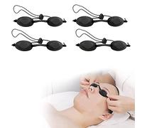 KARELLS Occhiali Infrarossi, Occhialini Solarium, 4 Pezzi Occhialini Sole, Occhiali Protettivi Laser Occhiali Di Sicurezza Occhiali Di Protezione per Beauty Clinic