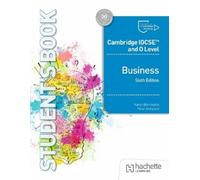 Cambridge IGCSE and O Level Business Sixth Edition
