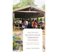 Karen Brounéus Truth and Reconciliation Commission Processes (Copertina rigida)