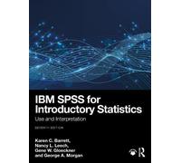 Karen C. Barrett Nancy L. Leech Gene W. Gloeckne IBM SPSS for Intro (Tascabile)