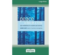 Karen Casey Peace a Day at a Time (Tascabile)