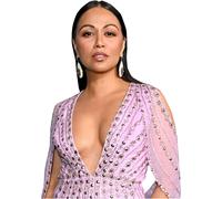 Karen David (Long Dress) Half Body Buddy Cutout