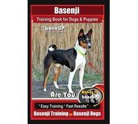Karen Douglas K Basenji Training Book for Dogs & Puppies By BoneUP D (Tascabile)