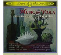 Karen Elaine - Music for Viola By Ernest Bloc