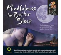 Karen Hall Mindfulness for Better Sleep (CD) Album (Jewel Case)