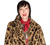 Karen Lee Orzolek (Coat) Half Body Buddy Cutout