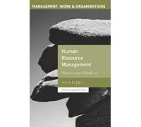 Karen Legge Human Resource Management (Tascabile)