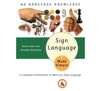 Karen Lewis Sign Language Made Simple (Tascabile) Made Simple