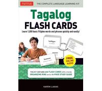 Karen Llagas Tagalog Flash Cards Kit (Mixed Media Product) Tuttle Flash Cards