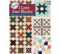 Karen M Burns Block-Buster Quilts - I Love Star Blocks (Tascabile)