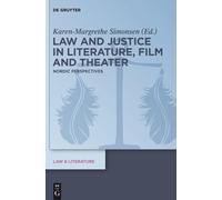 Karen-Margrethe Si Law and Justice in Literature, Film and T (Copertina rigida)