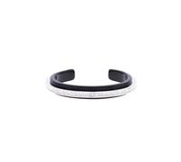 Karen Millen Bracciale rigido da donna in resina e cristallo, 5.7 cm, Ottone