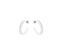 Karen Millen Piccoli orecchini a cerchio da donna, Small, Ottone