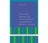 Karen Tracy Discourse, Identity, and Social Change in the Mar (Copertina rigida)
