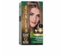 Kareol Brasiliano brasiliano keratin - Set di parrucchieri liscianti trattamento intensivo riparatore 6 pezzi