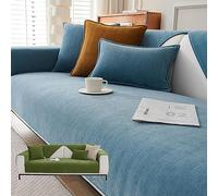 KARFRI Funny Fuzzy Herringy Basche Chenille Protettore Protettore Protettore Coperchio di Divano, Coperchio di Divano dei mobili in Tessuto Chenille.