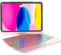 KARFUN Custodia con tastiera per iPad 11a/10a Gen, QWERTY Italiano