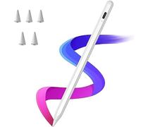 KARFUN Penna per iPad A16 con Palma Rejection Penna Stilo Compatibile con Apple iPad Pro 11/12,9", iPad 10/9, Air 3/4/5, Mini 5/6 (2018-2025) (White)