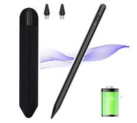 KARFUN Penna Tablet per Touch Screen Android,Compatibile con Samsung/Lenovo/Huawei/Vivo/XiaoMi Tablet,Telefono,Precisione Migliorata e Ricarica rapida Nero