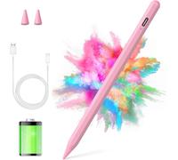 KARFUN Penna Tablet per Touch Screen Android,Compatibile con Samsung/Lenovo/Huawei/Vivo/XiaoMi Tablet,Telefono,Precisione Migliorata e Ricarica rapida Rosa