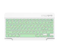 KARFUN Tastiera Wireless Bluetooth Ricaricabile Ultra Sottile per iPad/Samsung/Android/Windows, Tastiera QWERTY Italiano Bluetooth per iPad e Dispositivi Universali