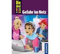 Kari Erlhoff Die drei , 68, Gefahr im Netz (Copertina rigida)