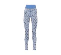 Kari Traa Iselin, leggings termici, donna, blu 36(S) Sea
