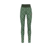 Kari Traa Iselin, leggings termici, donna, verde scuro 36(S) Thyme
