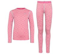 Kari Traa - Kid's Hennie Set - Intimo lana merinos 10 Years fuchsia