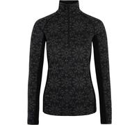 Kari Traa - Primo strato in Lana - Edith Half Zip Black per Donne - Taglia S - Nero