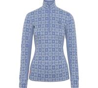 Kari Traa Rose H/Z, maglia intima da sci da donna, blu chiaro 40(L) Iris