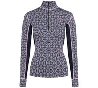 Felpa tecnica da donna Kari Traa Rose Half Zip Baselayer Top Taglia: S / Colore: blu