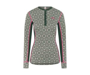 Kari Traa Rose, maglia termica, donna, verde 38(M) Thyme