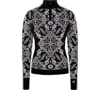 Kari Traa Saga HZ, maglia termica, donna, nero 40(L) Black