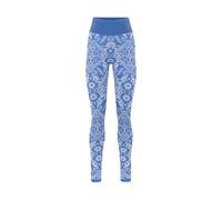 Kari Traa Saga, leggings termici, donna, blu 42(XL) Sea