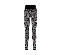 Kari Traa Saga, leggings termici, donna, nero 36(S) Black