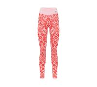 Kari Traa Saga, leggings termici, donna, rosso 42(XL) Heat