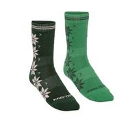 Kari Traa Vinst, calze, 2-pack, donna, verde 39-41 Thyme