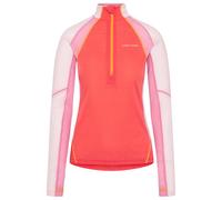 Kari Traa - Women's Alma Half Zip - Maglia a manica lunga M rosso/fuchsia