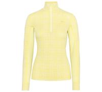Kari Traa - Women's Rose Half-Zip - Intimo lana merinos XS beige/giallo