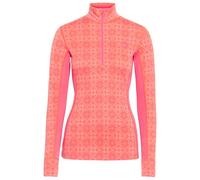 Kari Traa - Women's Rose Half-Zip - Intimo lana merinos XS rosso