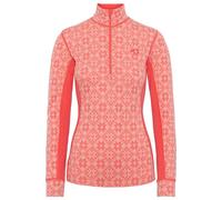 Kari Traa - Women's Rose Half-Zip - Intimo lana merinos XS rosso