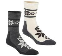 Kari Traa - Women's Rusa Sock 2-Pack - Calze invernali EU 36-38 grigio
