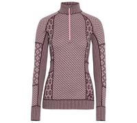 Kari Traa - Women's Smekker Half-Zip - Intimo lana merinos XL fuchsia
