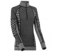 Kari Traa - Women's Smekker Half-Zip - Intimo lana merinos XS grigio
