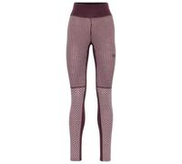 Kari Traa - Women's Smekker High Waist Pants - Intimo lana merinos S marrone