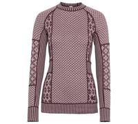 Kari Traa - Women's Smekker L/S - Intimo lana merinos S fuchsia