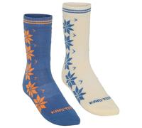 Kari Traa - Women's Vinst Wool Sock 2 Pack - Calze merino EU 36-38 variopinto
